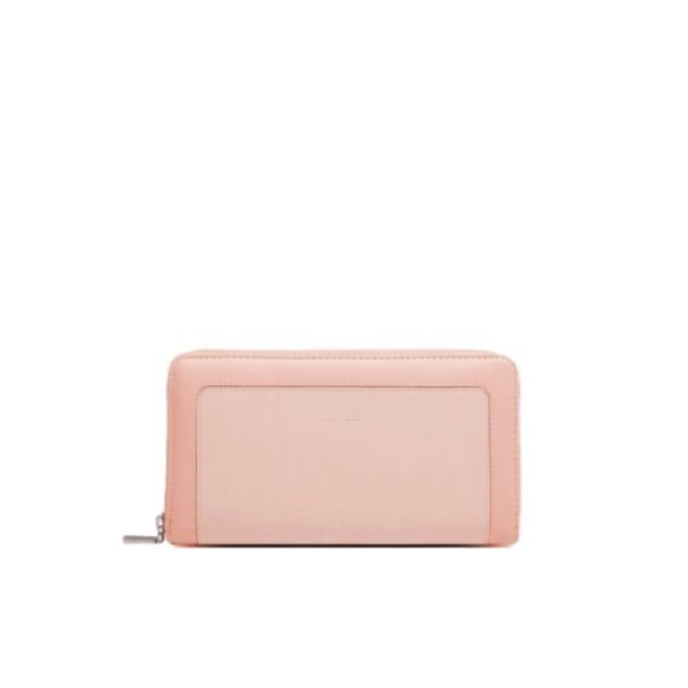 Pixie Mood - Emma zip around wallet Misty Pink two tone